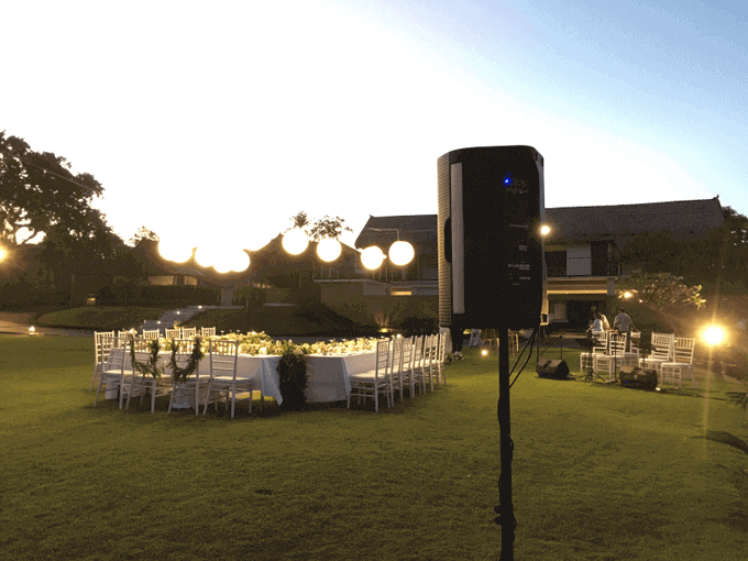 Sound System Equipment in Wedding
