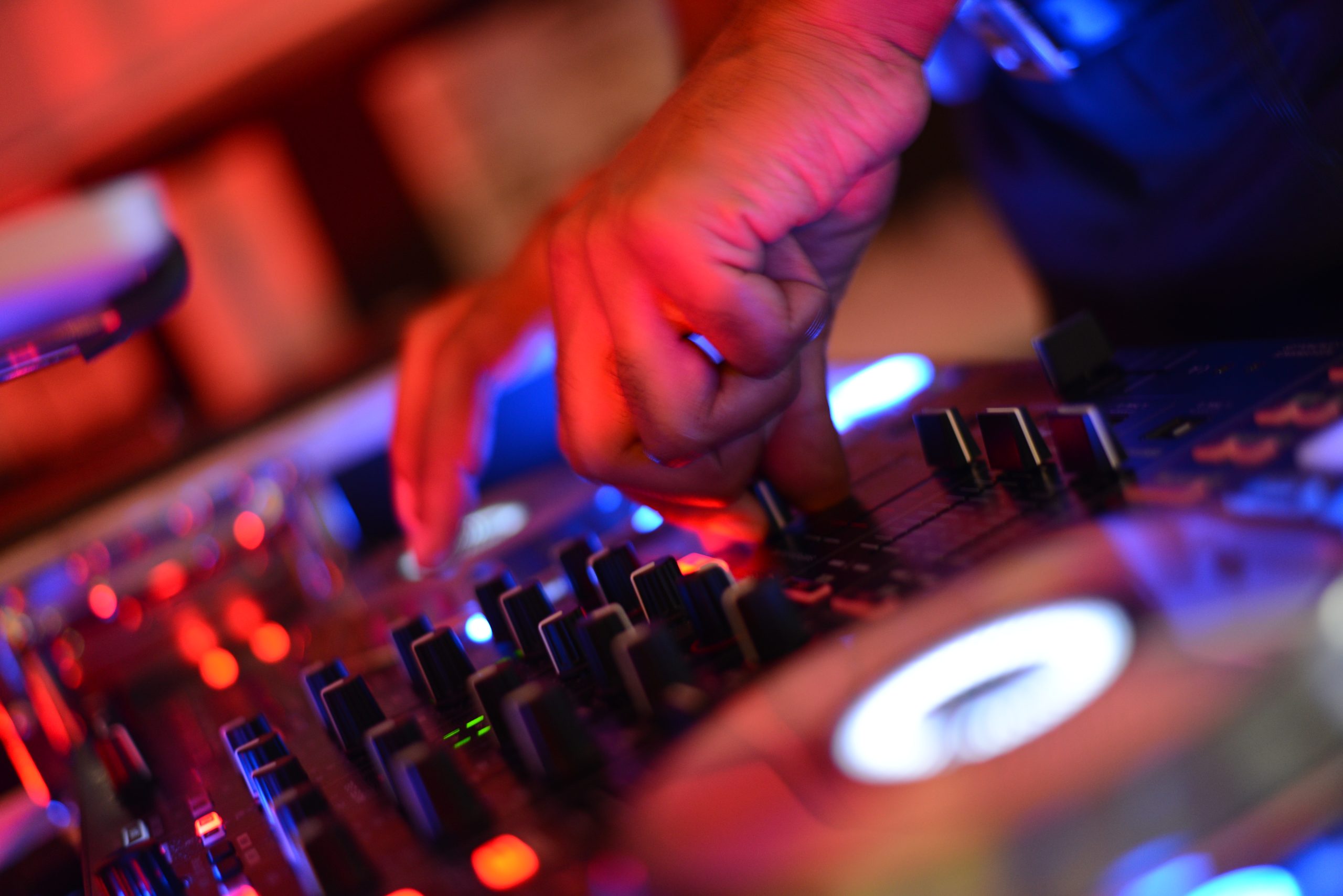 Man With DJ Person Image