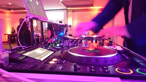 Man Playing Wedding DJ Image